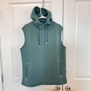 Druids Green Sleeveless Hoodie Vest